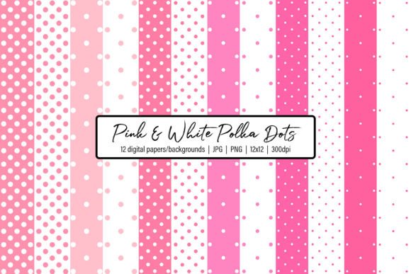 Adding Whimsy to Your Creative Projects with Pink and White Polka Dots