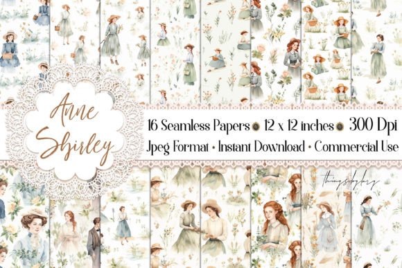 Seamless Anne Green Gables Papers