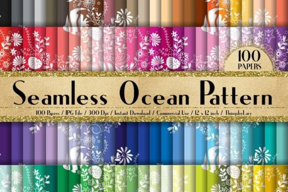 Seamless Ocean Sea Undersea Papers: A Practical Guide to Digital Texture Resources